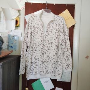 AERIE Oversized animal print sweatshirt